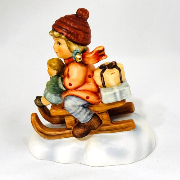 Goebel Hummel #2014 2/0 "Christmas Delivery" First Issue/Milennium 2000 - Picture 2 of 10